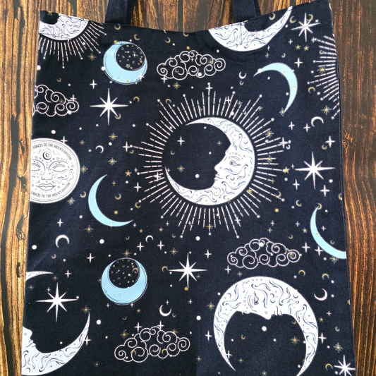 Blue Moon Tote Bag