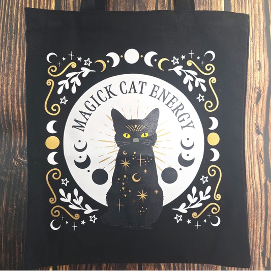 Cat Magick Tote Bag