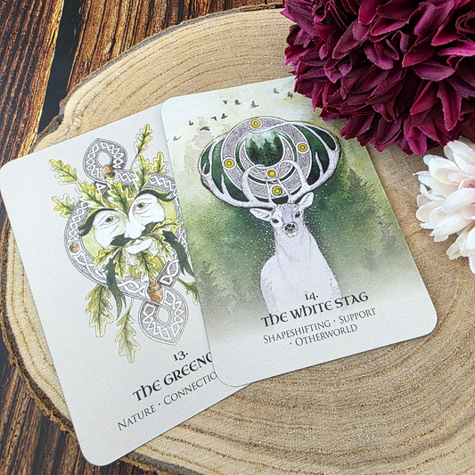 Celtic Spirit Oracle Card Deck & Guidebook