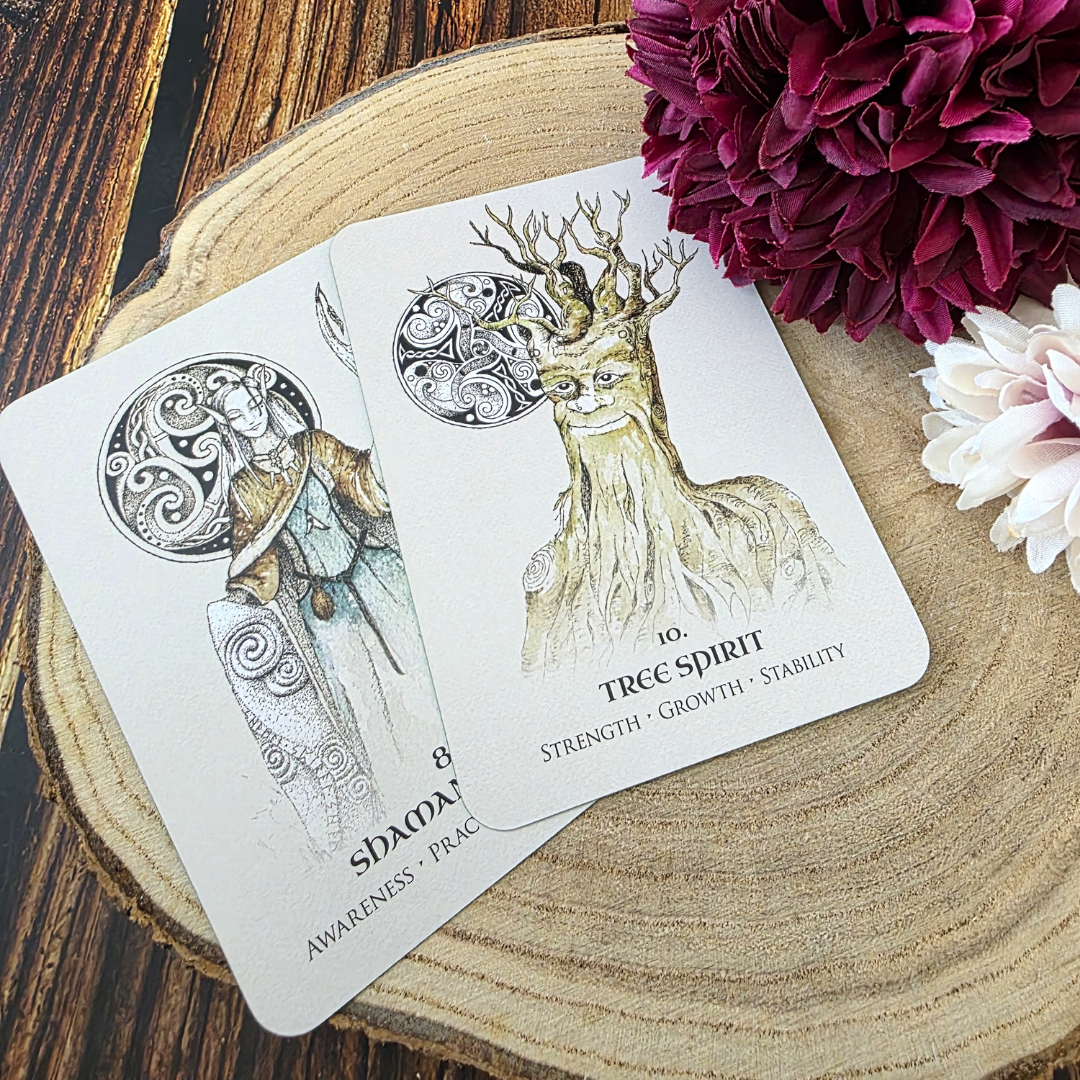 Celtic Spirit Oracle Card Deck & Guidebook