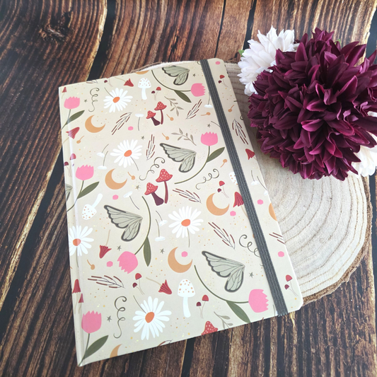 Green Fairy Wing A5 Notebook