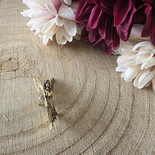 Fairy Metal Pocket Tokens in Fairy Door Display Box
