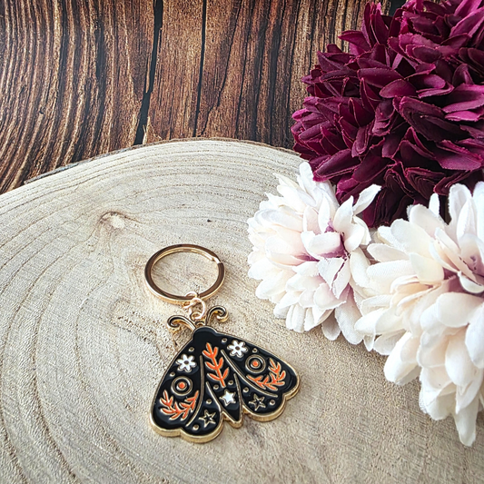 Folk Moth Keyring