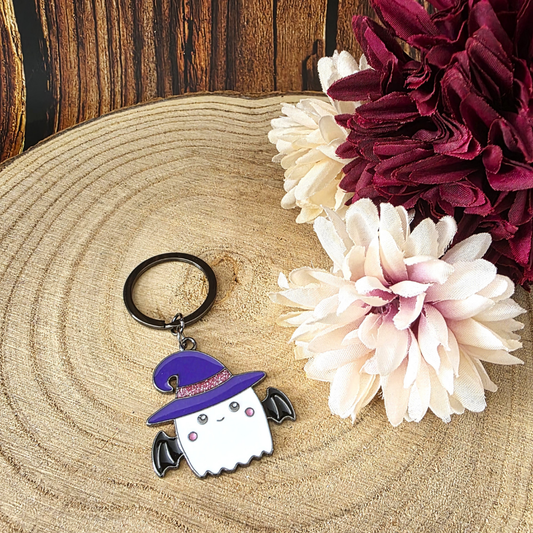 Ghost Witch Keyring