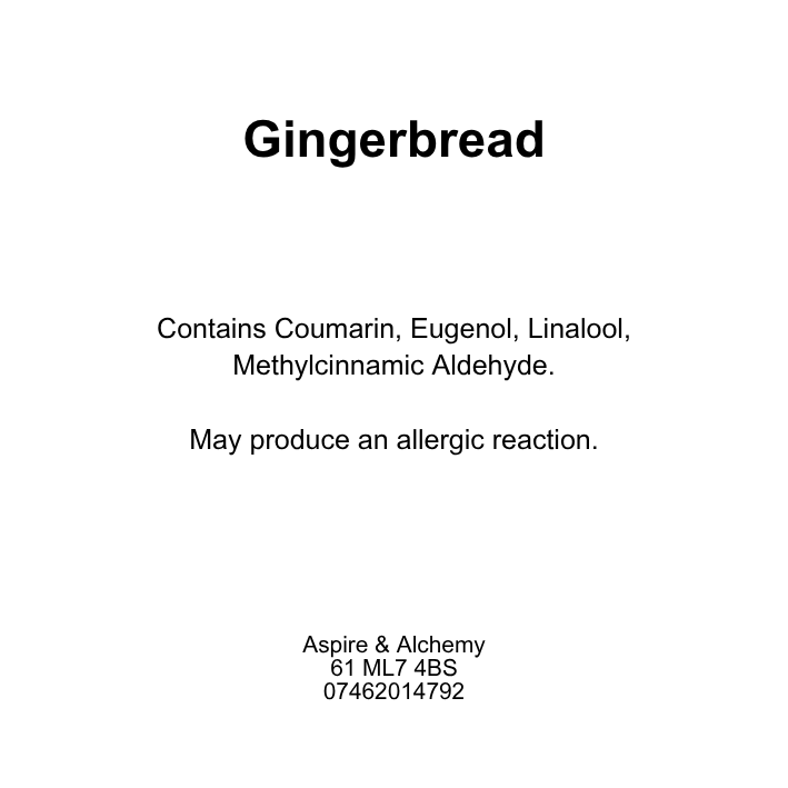 Gingerbread Wax Melts