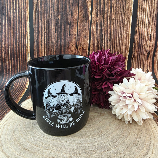 Girls will be Girls Witchy Mug