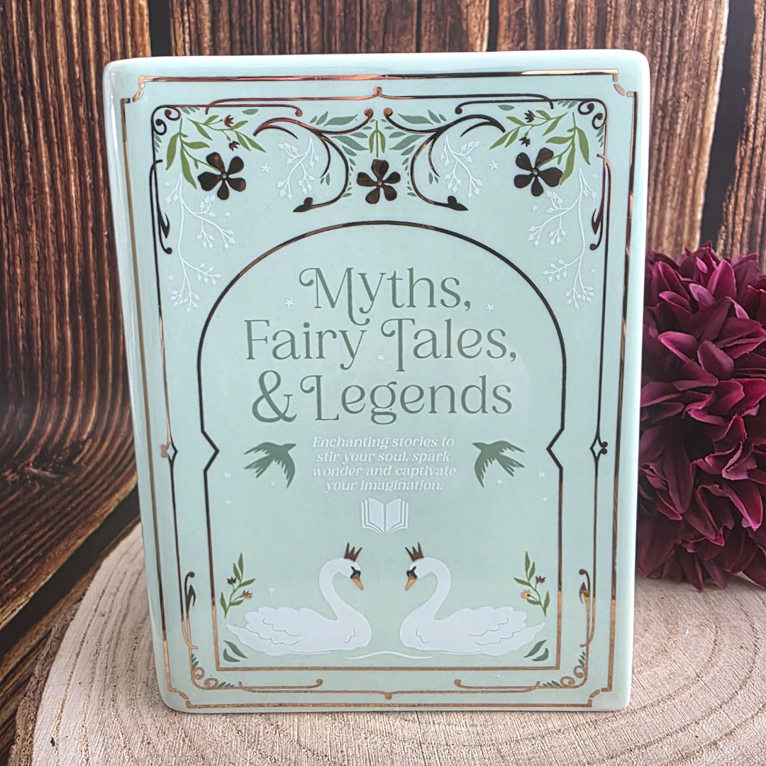 'Myths, Fairy Tales & Legends' Book Shaped Vase