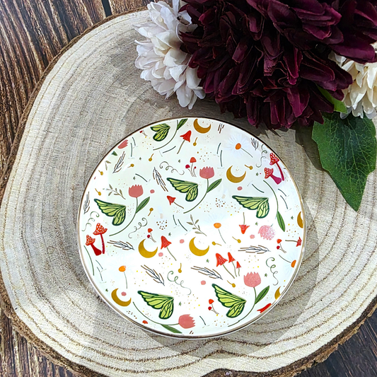 Green Fairy Wing Trinket Dish