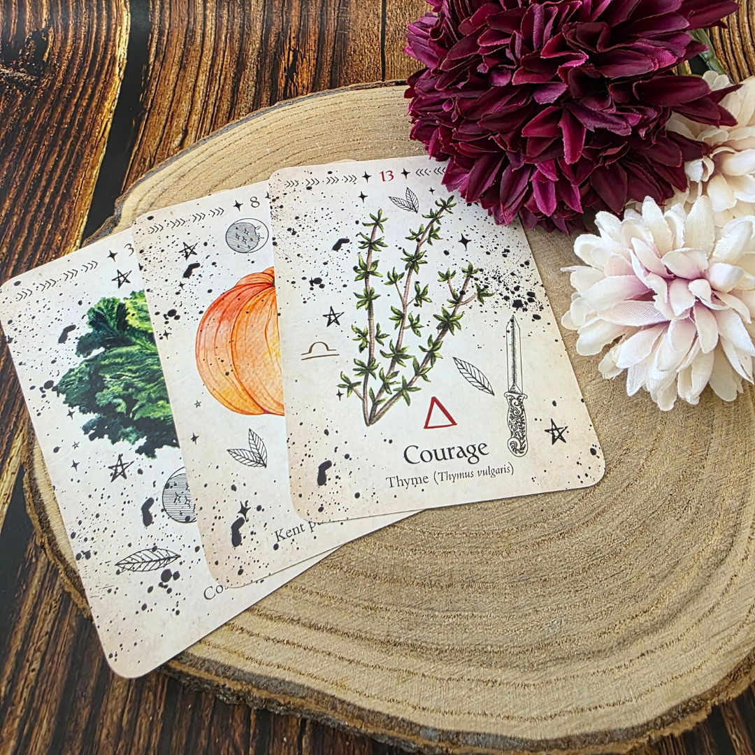 Green Witch Oracle Card Deck & Guidebook