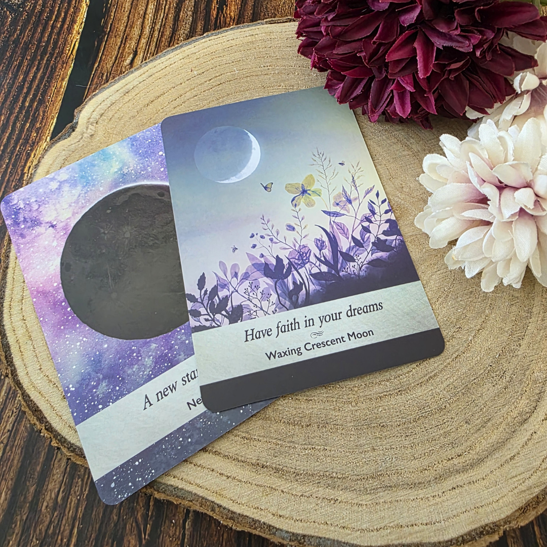 Moonology Oracle Card Deck & Guidebook