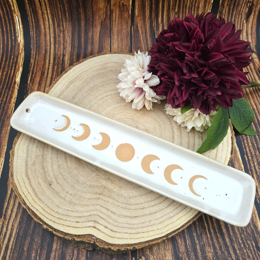 Moon Phase Ceramic Ash Catcher