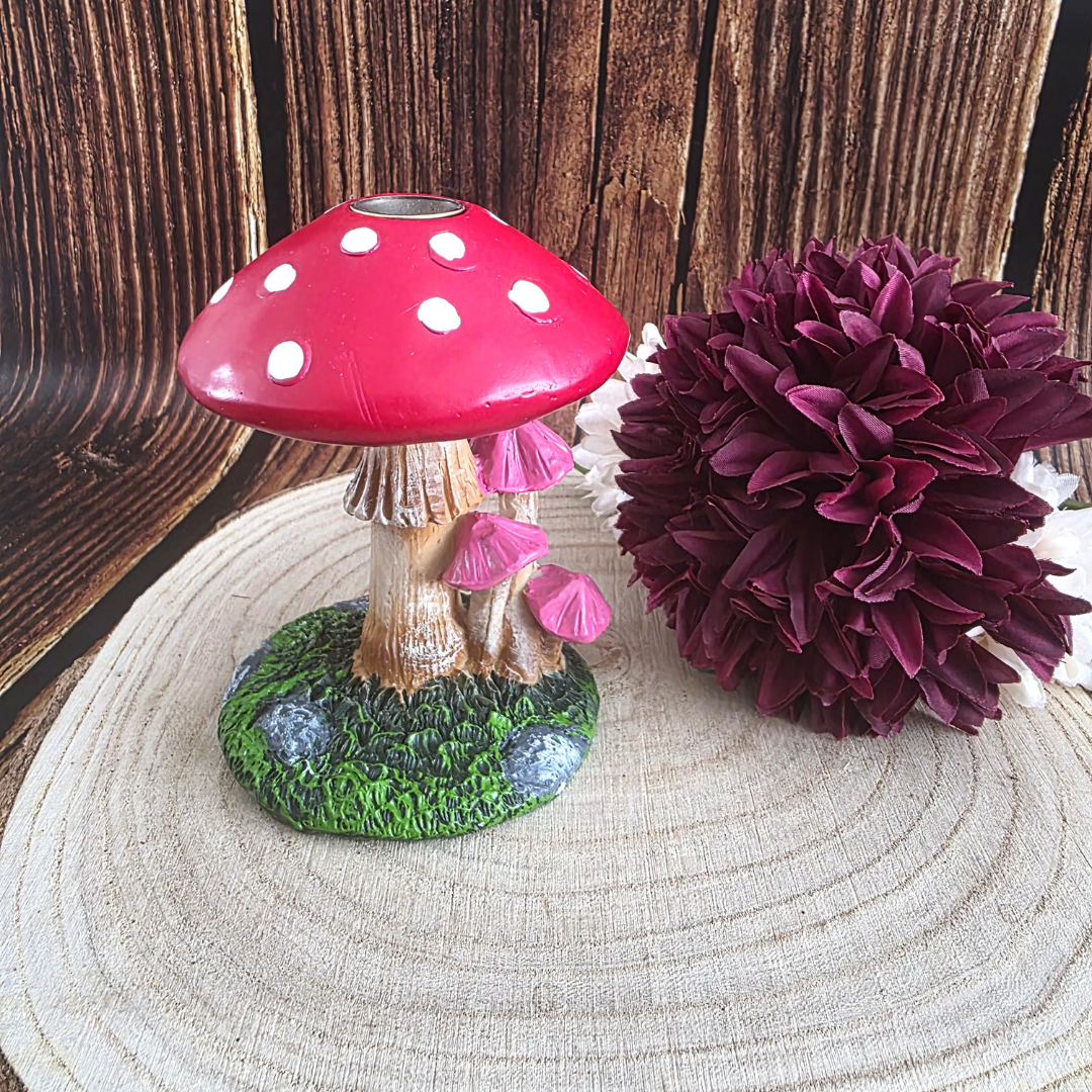 Mushroom Backflow Incense Burner