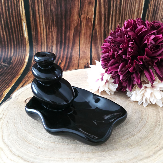 Pebble to Pool Backflow Incense Burner