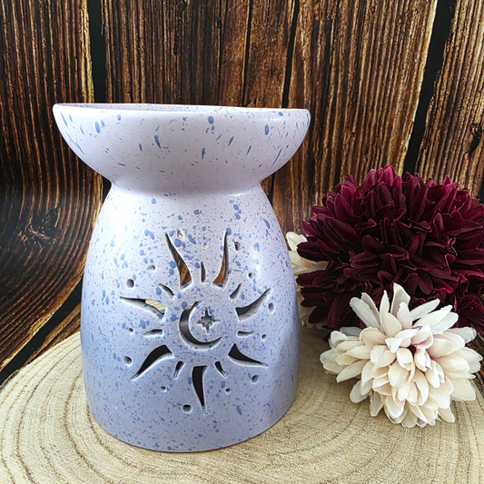 Purple Sun Cut Out Burner