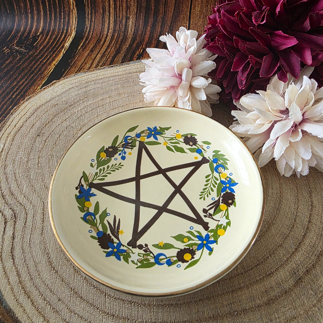 Solstice Wreath Trinket Dish