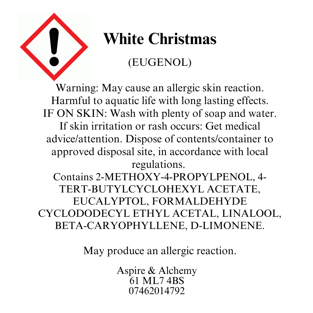 White Christmas Wax Melts