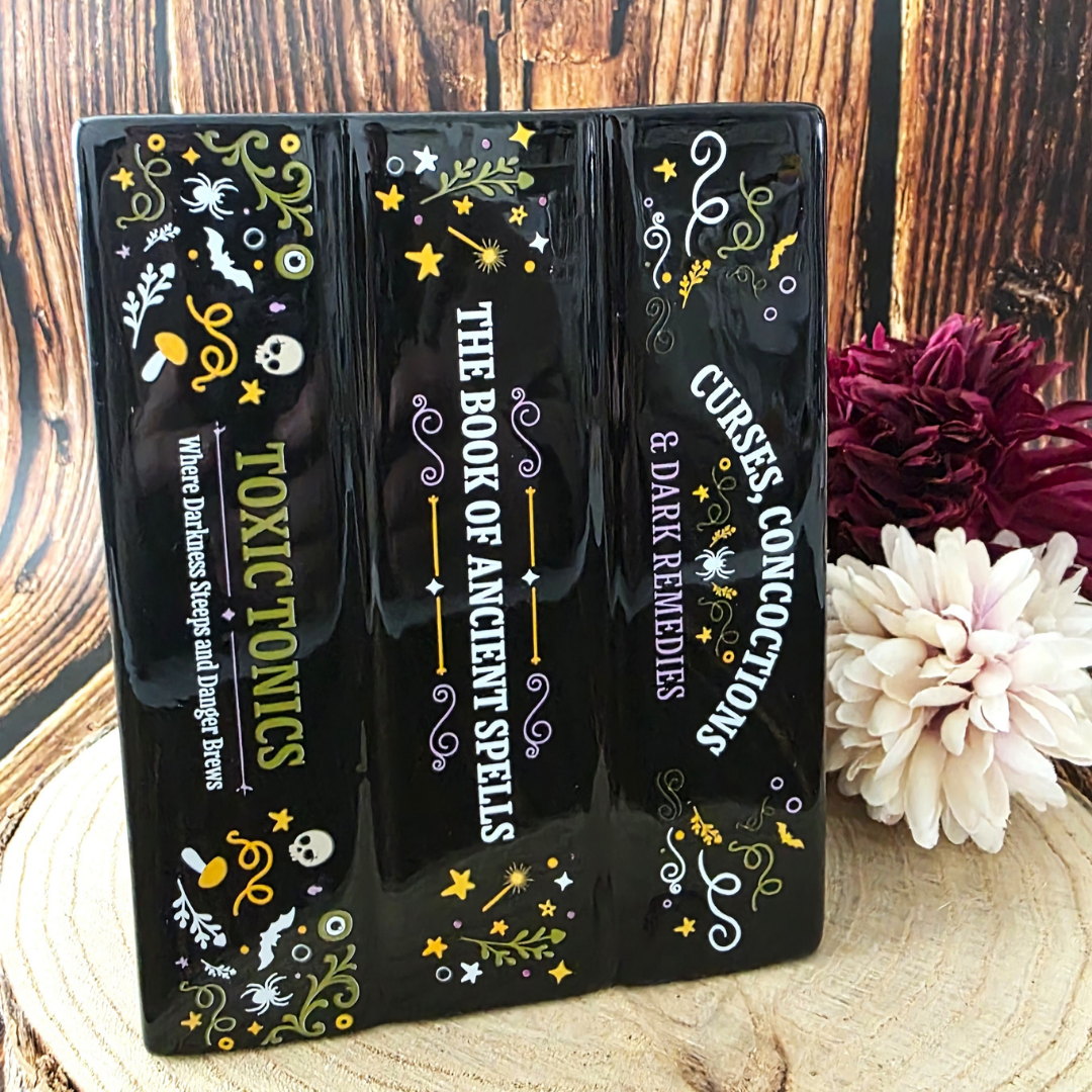 Witch's Apothecary Book Shaped Burner