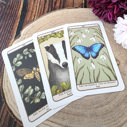 Woodland Wardens Oracle Card Deck & Guidebook