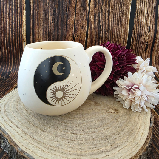 Yin Yang Rounded Mug